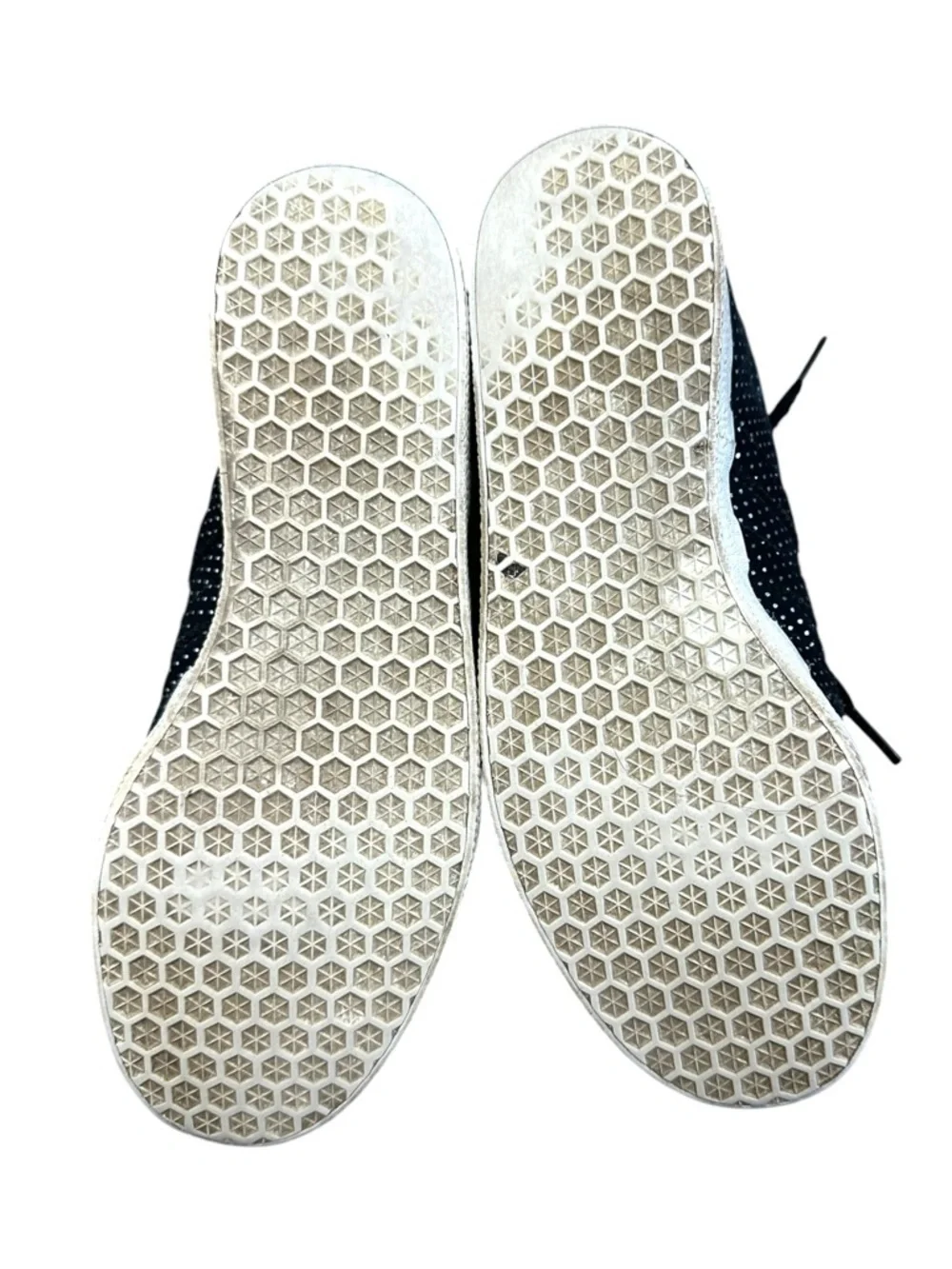 Adidas Gazelle Core Black suede Silver Metallic polka dots shoe sneakers 6.5 38